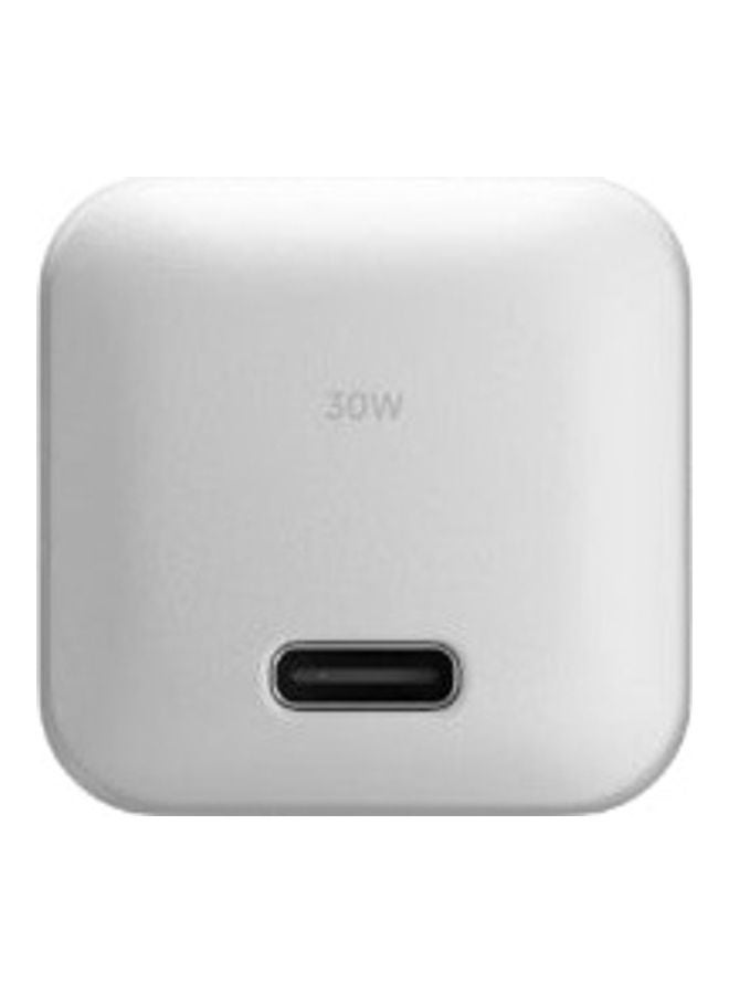 Fast Gan Charger - 30W - USBC White