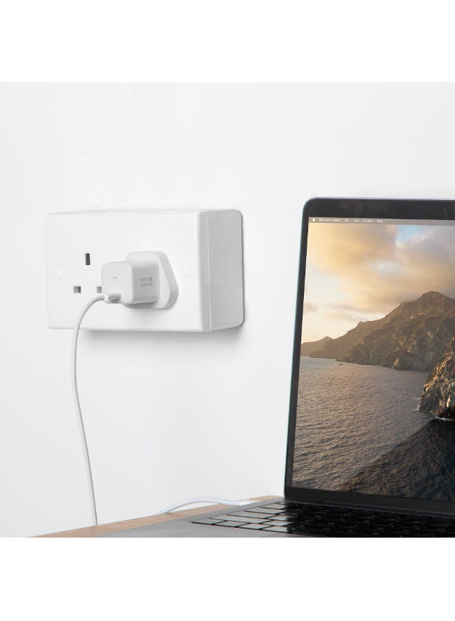 Fast Gan Charger - 30W - USBC White