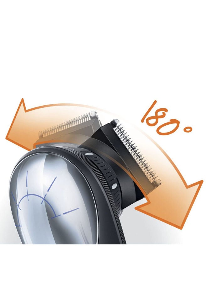 Philips - Hair Clipper With 180 Degree Rotation Black/Silver - Image 1