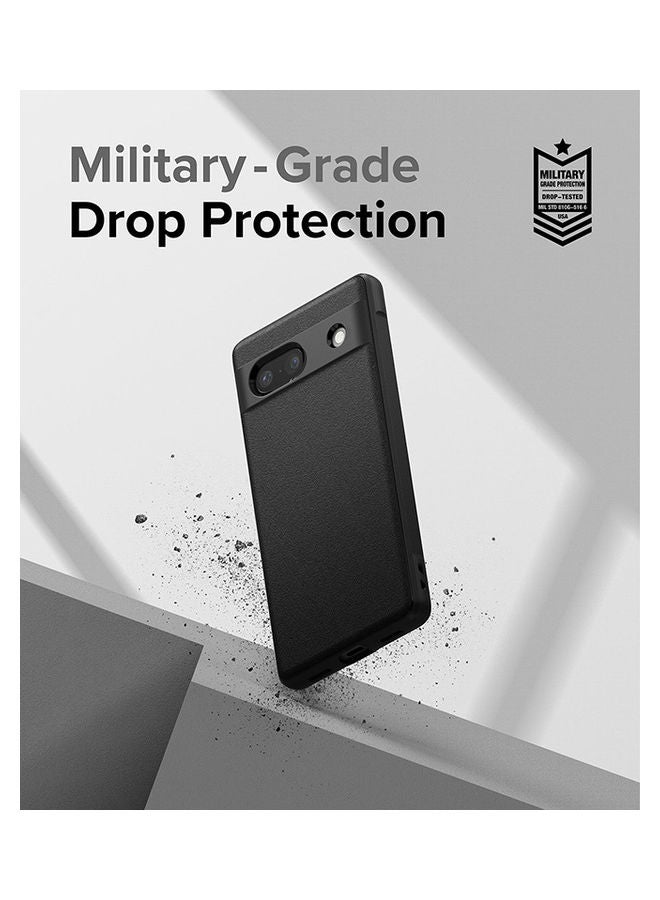 Ringke Onyx Compatible with Google Pixel 7a Case Enhanced Grip Tough Flexible TPU Shockproof Rugged TPU Bumper Drop Protection Phone Cover - Black - Image 5