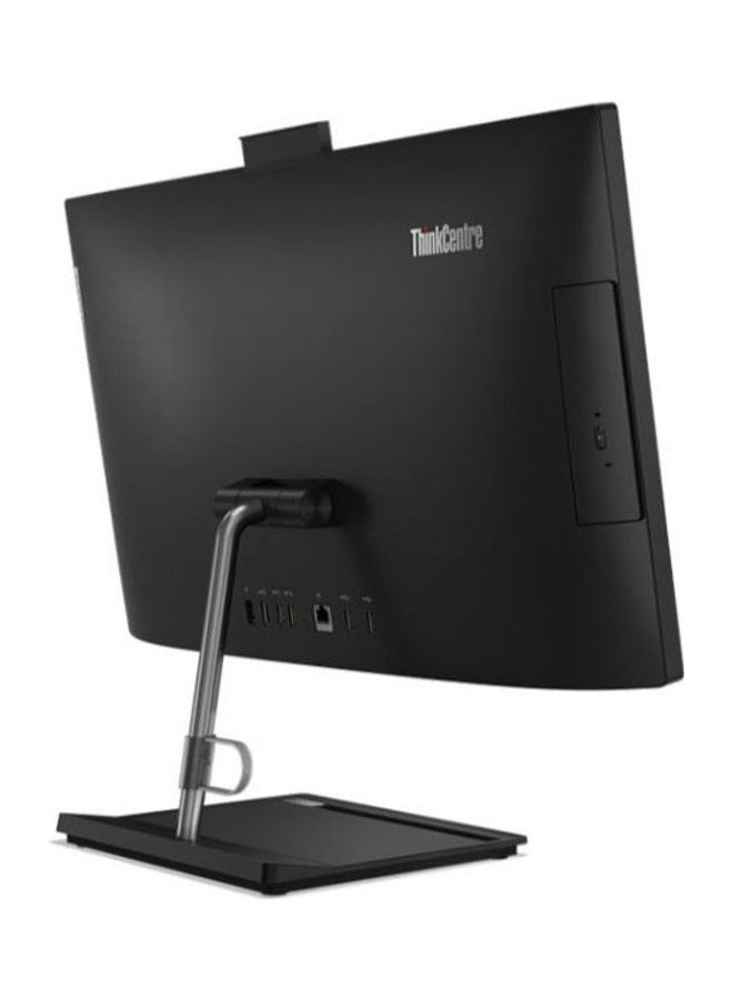 Lenovo - ThinkCentre Neo V30a 24  All-In-One With 23.8-Inch Full HD IPS Display, Core i7-1260P Processor/8GB RAM/512GB SSD/DOS(Without Windows)/Intel Iris Xe Graphics/ English/Arabic Raven Black - Image 1