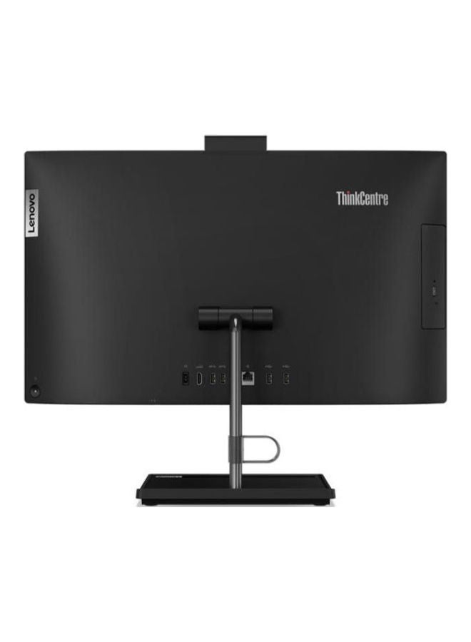 Lenovo - ThinkCentre Neo V30a 24  All-In-One With 23.8-Inch Full HD IPS Display, Core i7-1260P Processor/8GB RAM/512GB SSD/DOS(Without Windows)/Intel Iris Xe Graphics/ English/Arabic Raven Black - Image 1