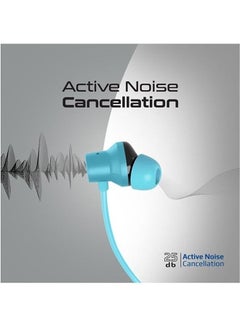PROMATE Wireless Neckband - HD Active Noise Cancelling Bluetooth Earphones With Anti-Slip Neckband, Lightweight Design, IPX4 Sweat-Resistance, And 25H Long Playtime For iPhone 16 And Galaxy S25 - Blue  - Image 4