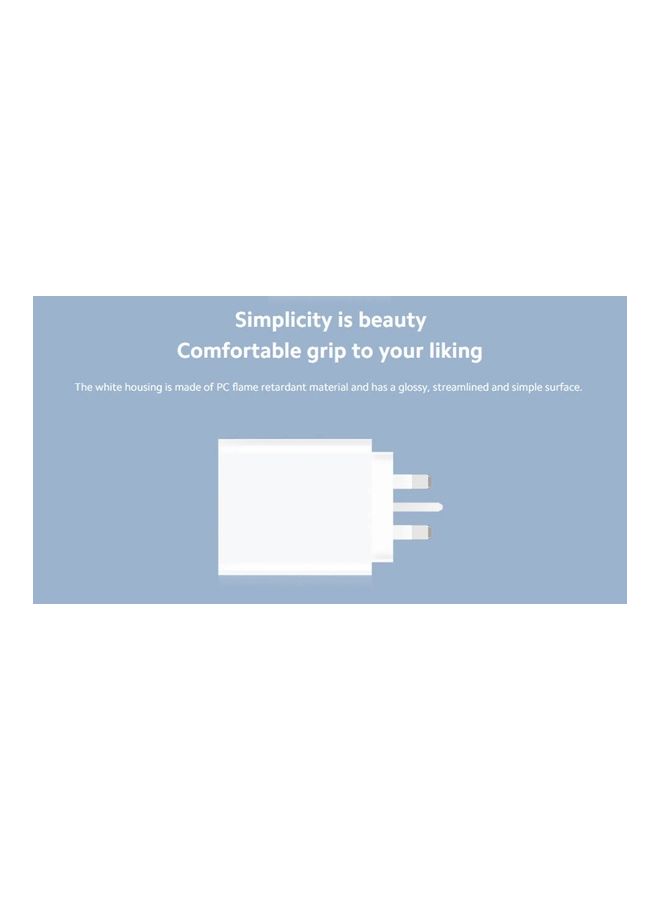 Xiaomi - 120W Charging Combo Type-A UK White - Image 1
