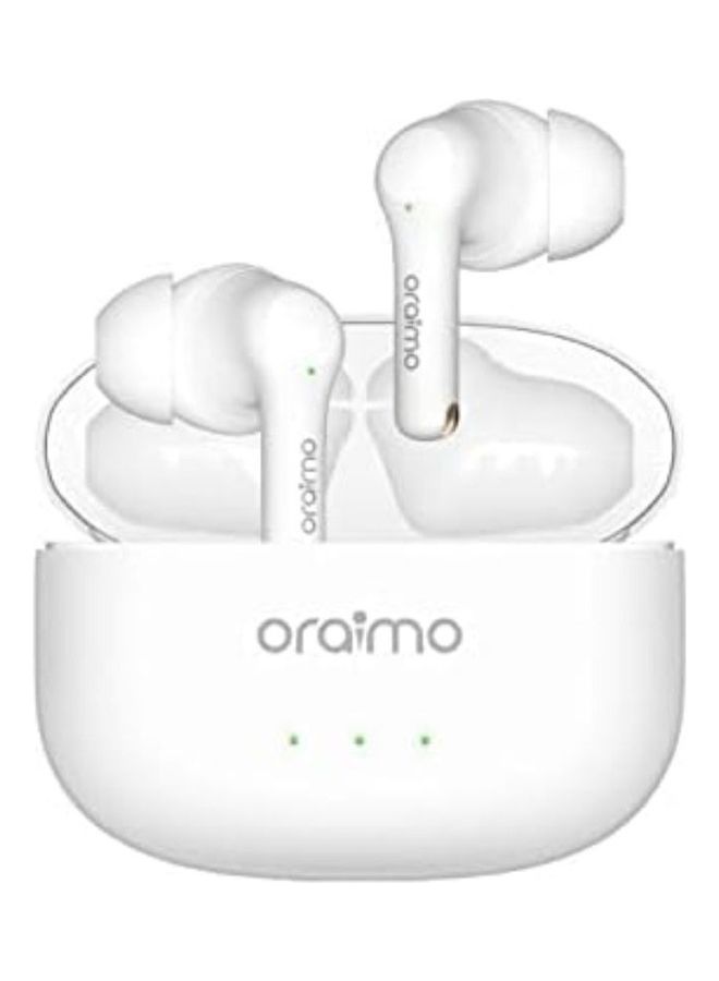 أورايمو FreePods 3C ENC إلغاء الضوضاء، صوت جهير قوي 4 ميكروفونات، وقت تشغيل طويل، سماعات أذن لاسلكية حقيقية مقاومة للماء IPX5، عبر التطبيق  - Image 1
