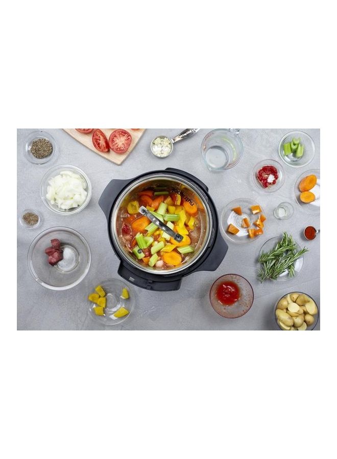 nutricook Aluminium Smart Pot Eko Electric Pressure Cooker With Glass Lid 6 L 1000 W SP104 Silver  - Image 3