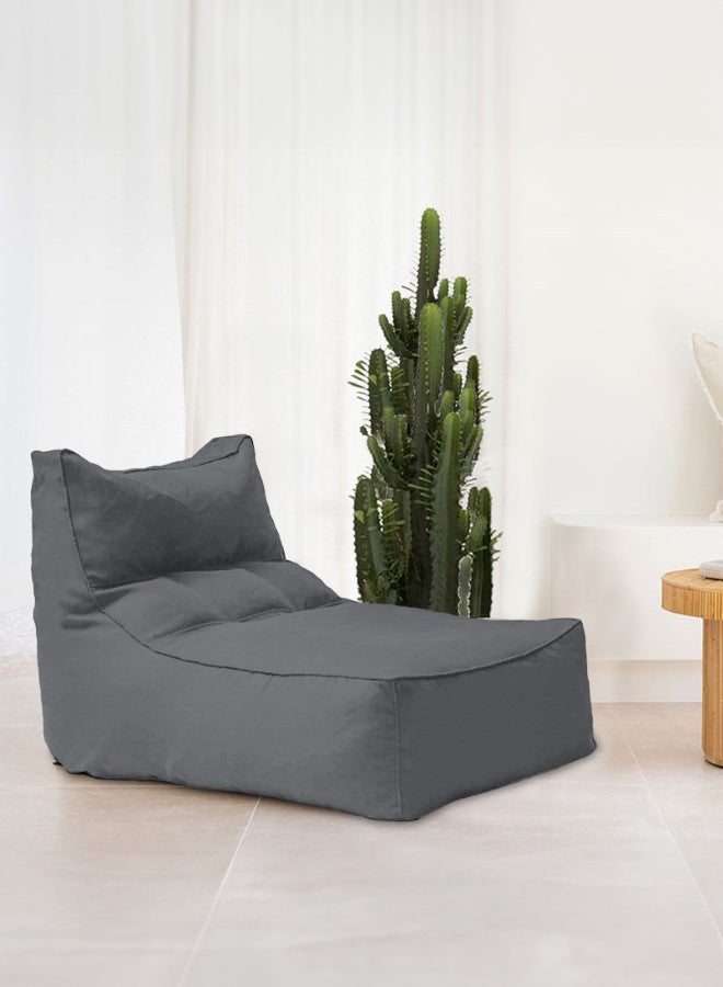 Sleeping Comfortable Bean Bag Grey 100x80x75cm - v1688636844/N52735495A_1