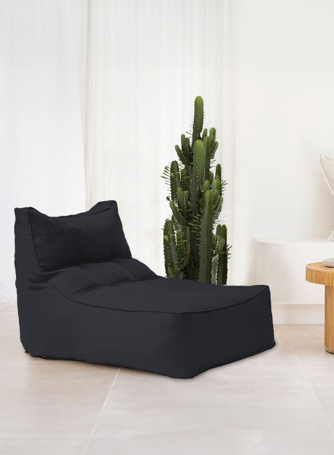 REGAL IN HOUSE Sleeping Comfortable Bean Bag Dark Grey 100x80x75cm  - Image 1