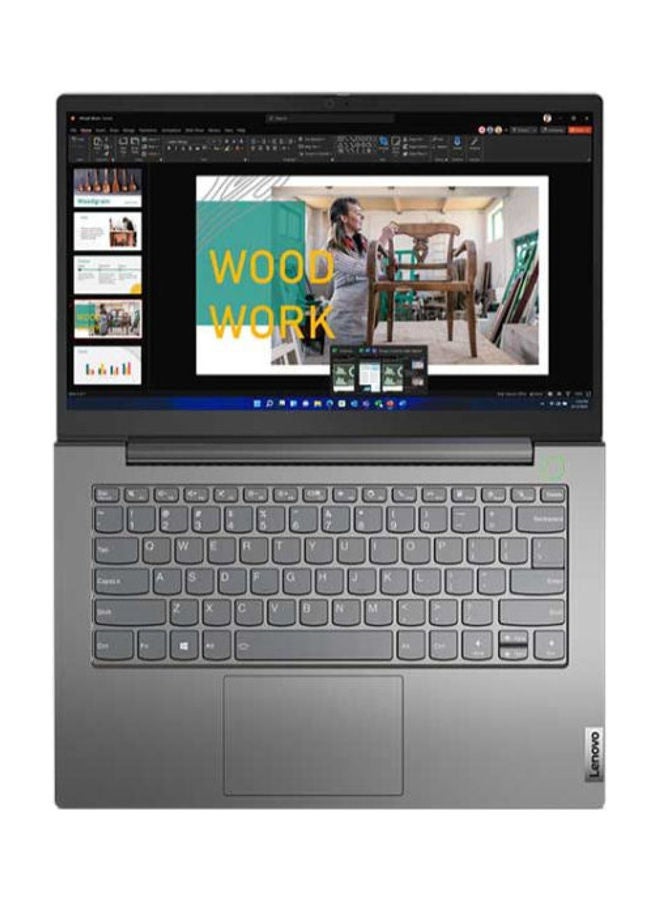 Lenovo ThinkBook 15 Laptop With 15.6-Inch IPS Full HD Display, Core i7-1255U Processor/16GB RAM/512GB SSD/Windows 11 Professional/2GB NVIDIA GeForce MX550 Graphic Card English/Arabic Mineral Grey - Image 3