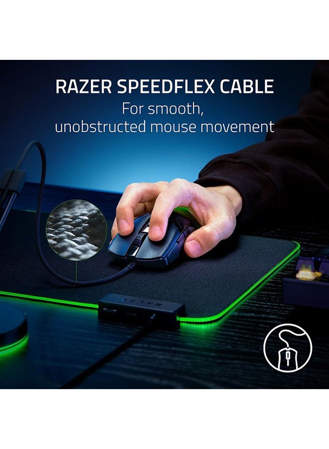 RAZER - Razer Cobra Wired Gaming Mouse: 58g Lightweight Design - Gen-3 Optical Switches - Chroma RGB Lighting with Underglow - Precise 8500 DPI Optical Sensor - 100% PTFE Mouse Feet - Speedflex Cable - Black - Image 1