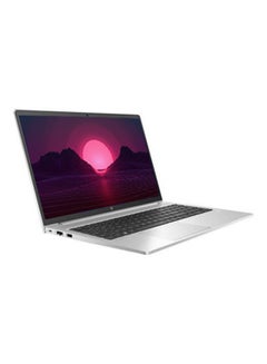 HP ProBook 450 G9 Laptop With 15.6-Inch IPS FHD Display, Core i5-1235U Processor/8GB RAM/256GB SSD/DOS/2GB NVIDIA GeForce MX570A Graphics English/Arabic Silver  - Image 2