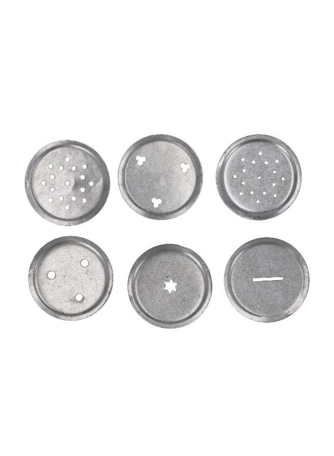 DELCASA - Stainless Steel Idiyappam Maker Silver 10cm - Image 1