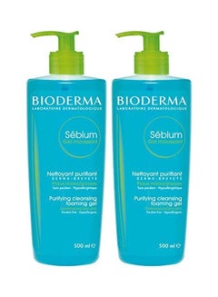 بيوديرما عرض ترويجي من BioDerma Sebium Foaming Gel X2 