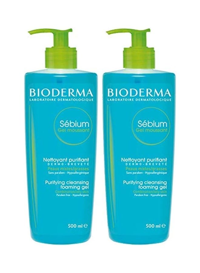 بيوديرما عرض ترويجي من BioDerma Sebium Foaming Gel X2 