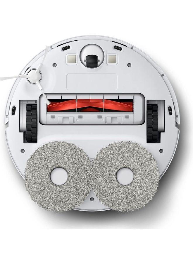 Xiaomi - Robot Vacuum Dual Pad Pressure Powerful Suction Fan Blower 4000Pa Smart 3D Obstacle Avoidance With A 5200mAh Battery 450 ml 55 W S10 Plus White - Image 1