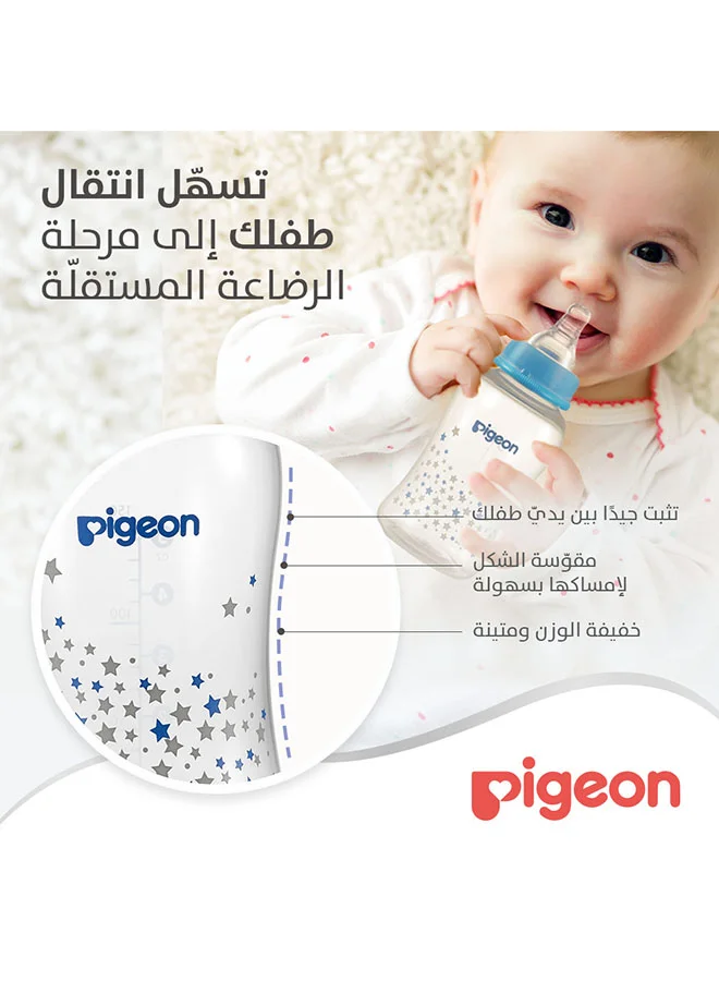 pigeon Streamline Slim Neck Feeding Bottle - 150ML - Assorted