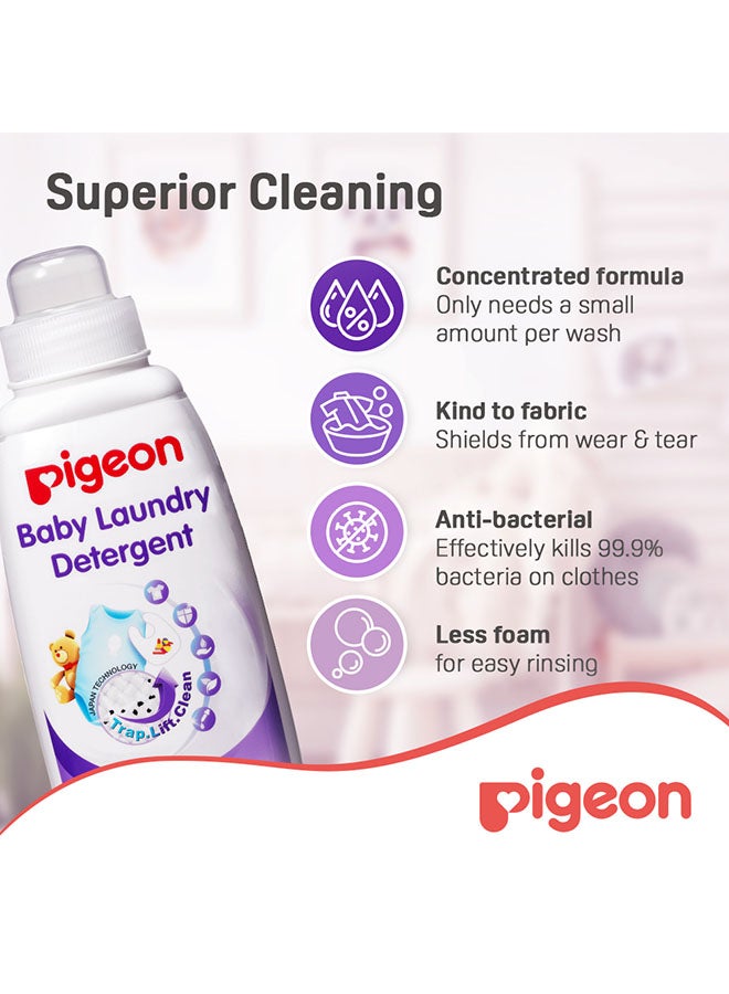 pigeon Baby Liquid Laundry Detergent - 500ML  - Image 4
