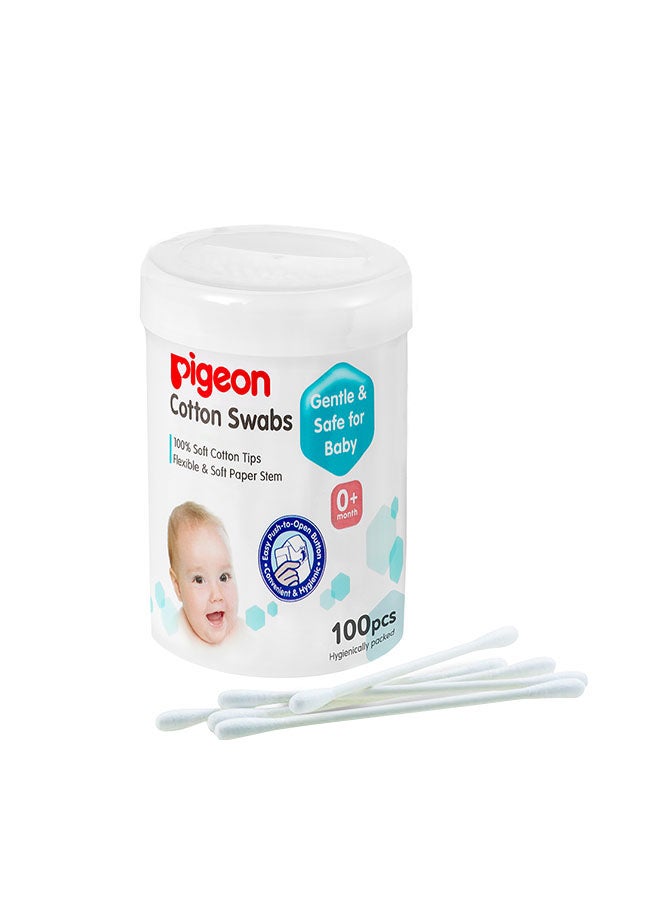pigeon Cotton Swabs - 100 pieces - Image 1