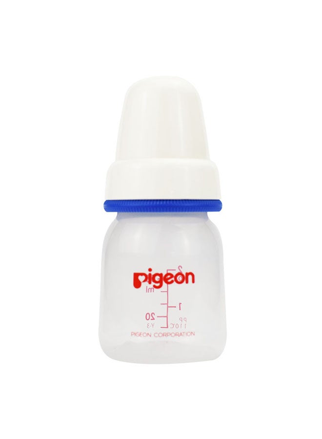 pigeon Slim Neck Plastic Bottle White Cap, Assorted- 50ML  - Image 1