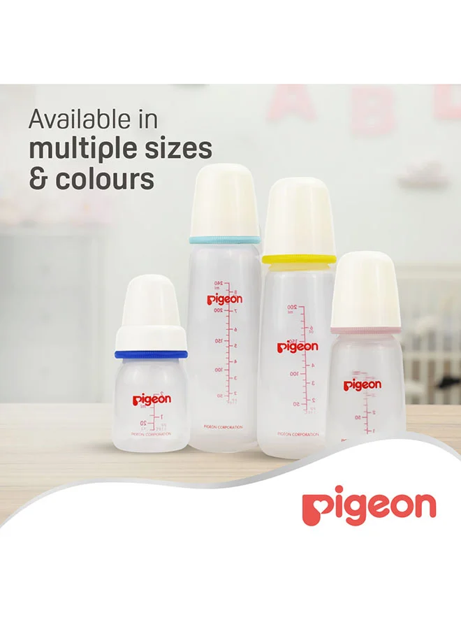 بيجون Slim Neck Plastic Bottle White Cap, Assorted- 50ML
