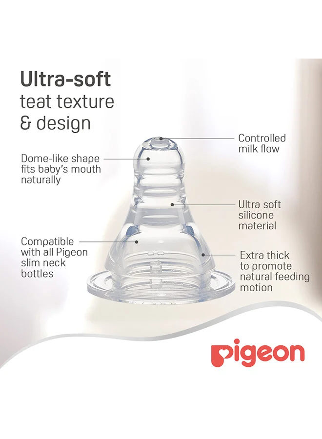 pigeon Streamline Plastic Bottle Slim Neck (Plain) - 150ML