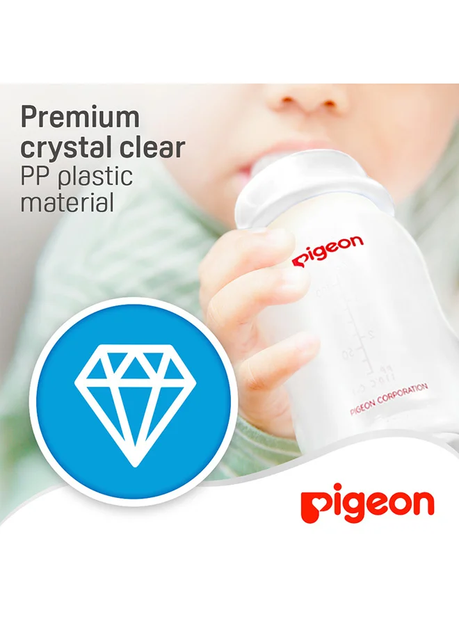 pigeon Streamline Plastic Bottle Slim Neck (Plain) - 150ML