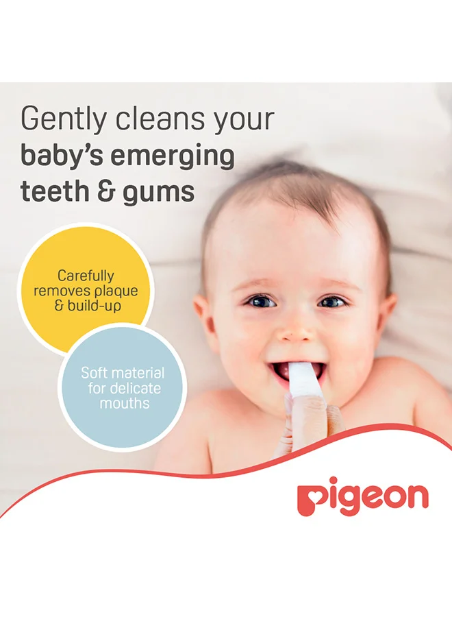 pigeon Baby Tooth And Gum Wipes - 20 Sheets - Natural Flavor