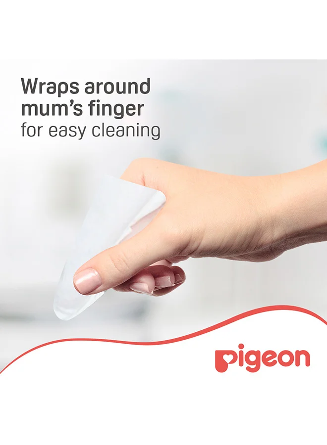 pigeon Baby Tooth And Gum Wipes - 20 Sheets - Natural Flavor