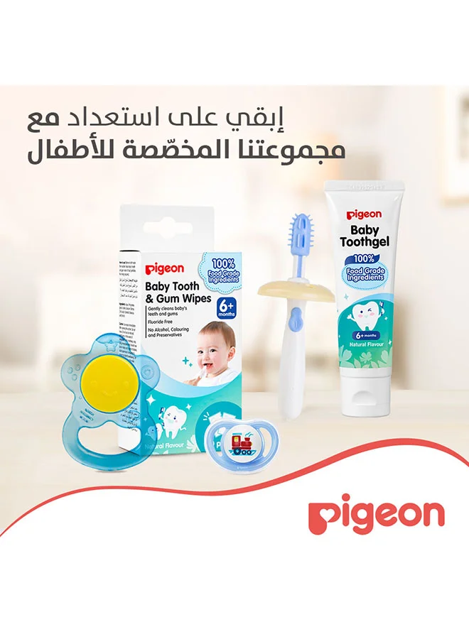 pigeon Baby Tooth And Gum Wipes - 20 Sheets - Natural Flavor