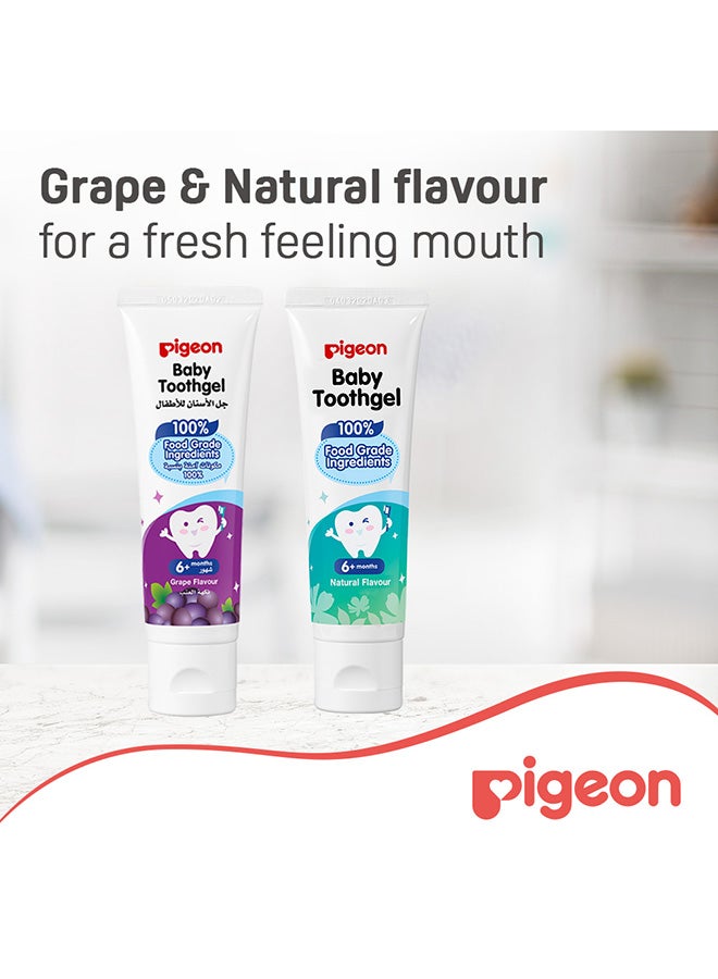 pigeon - Baby Toothgel 45 gm - Grape Flavor - Image 1