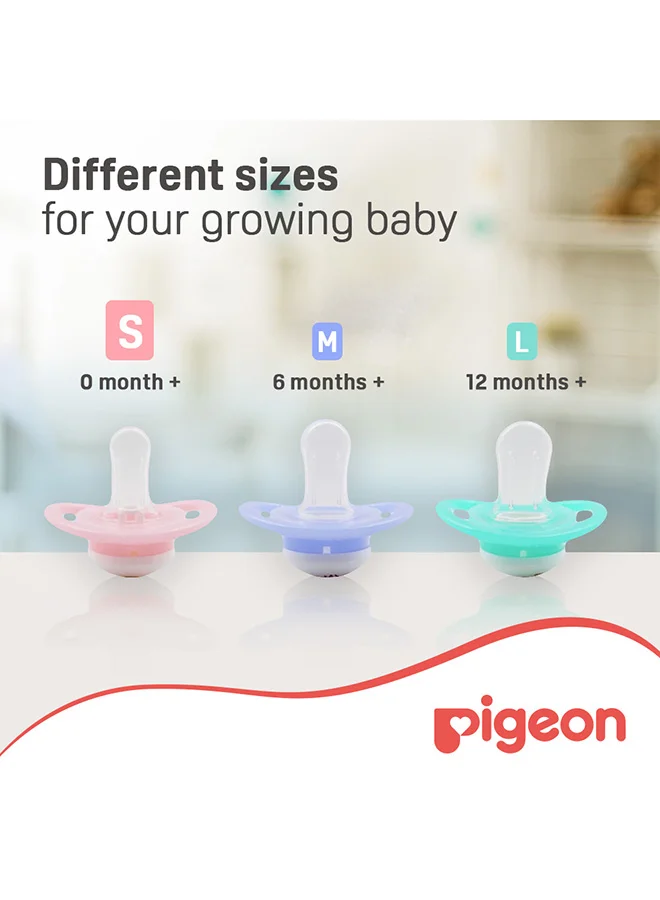 pigeon Minilight Pacifier Rabbit 1 piece - S (0+ Months) Assorted