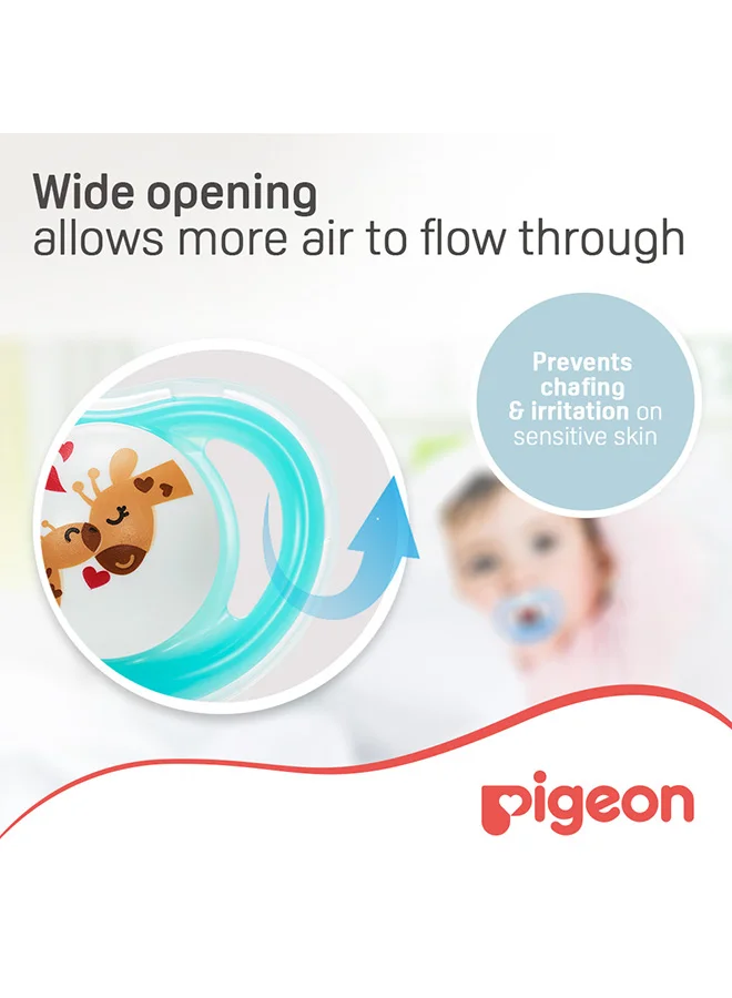 بيجون Minilight Pacifier L Size 1 Piece (12+ Months) - Assorted