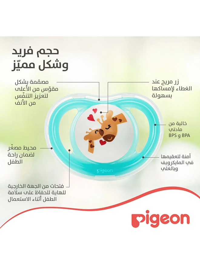 بيجون Minilight Pacifier L Size 1 Piece (12+ Months) - Assorted