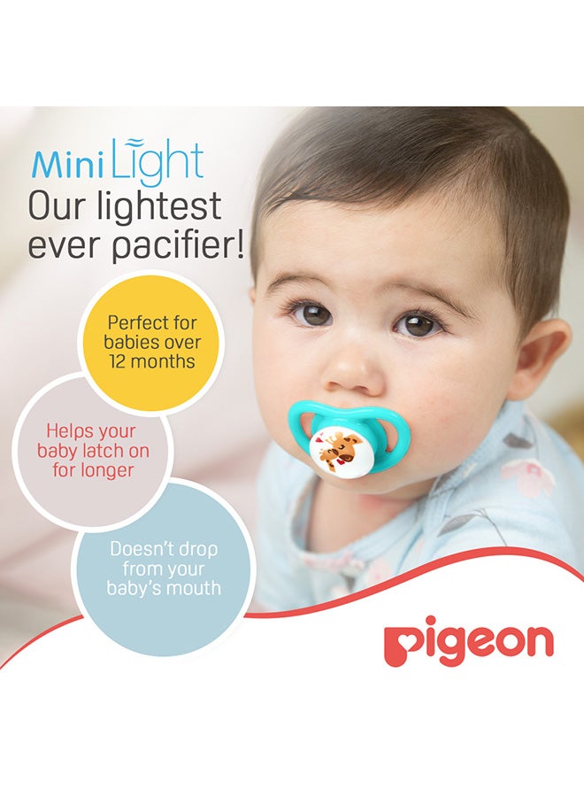 Minilight Pacifier L Size 1 Piece (12+ Months) - Assorted