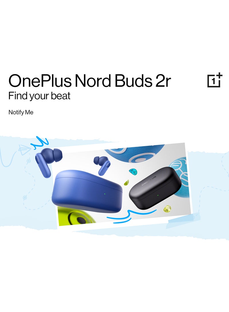 OnePlus - Nord Buds 2r Triple Blue - Image 1