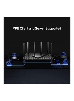 TP-LINK AX5400 Wi-Fi 6 Router (Archer AX72 Pro) - Multi Gigabit Wireless Internet Router, 1 x 2.5 Gbps Port, Dual Band, VPN Router, Guest Network, MU-MIMO, USB 3.0 Port, WPA3, Compatible with Alexa Black  - Image 3