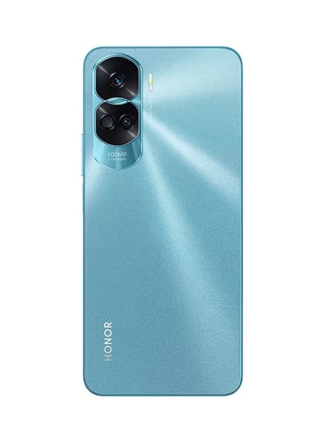 Honor - 90 Lite Dual Sim Cyan Lake 8GB RAM 256GB 5G With Choice Earbuds X3 Lite GCC - Middle East Version - Image 1