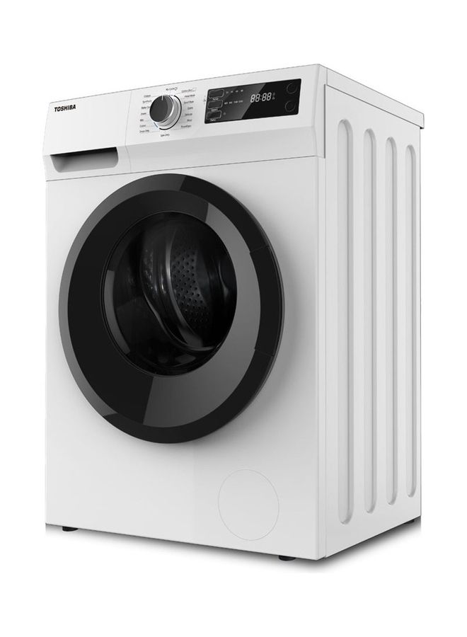 1200 RPM, Front Load Washing Machine, 16 Programs, 15 Inch Quick Wash Cycle 7 kg 7 kg TWH80S2AWK White