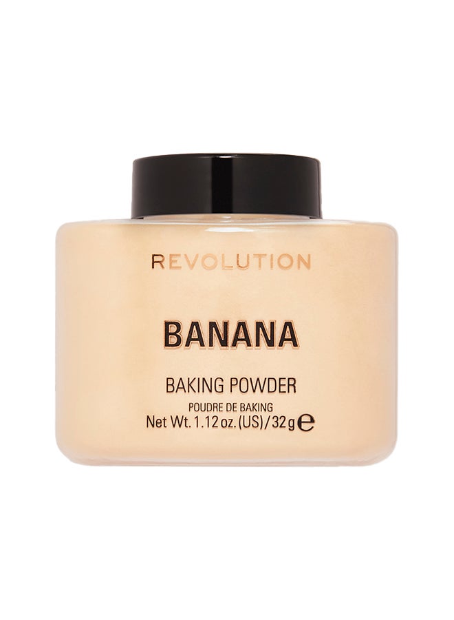 Loose Baking Powder Banana Yellow 