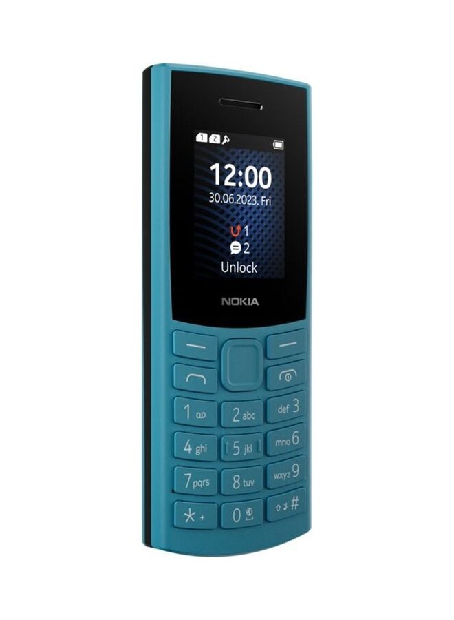 NOKIA - 105 (2023) Dual SIM Ocean Blue 48MB RAM 128MB 4G - Middle East Version - Image 1