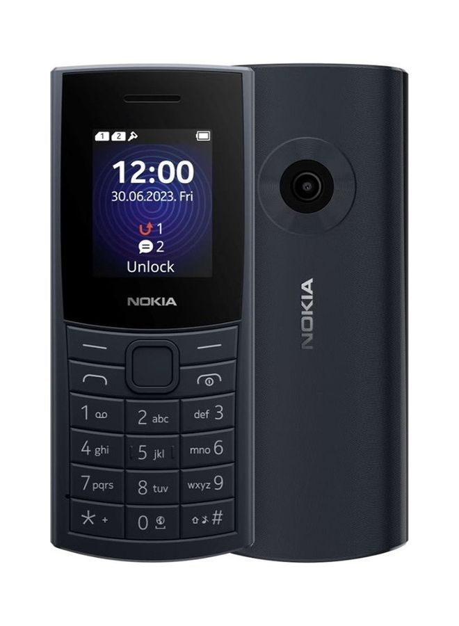NOKIA - 110 (2023) Dual SIM Midnight Blue 48MB RAM 128MB 4G - Middle East Version - Image 1