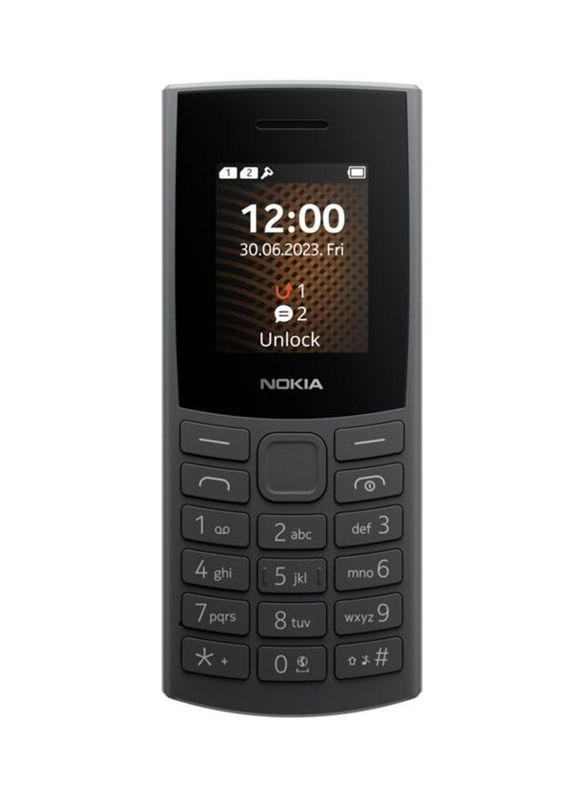 NOKIA - 105 (2023) Dual SIM Charcoal 48MB RAM 128MB 4G - Middle East Version - Image 1