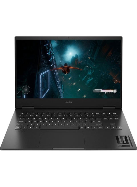 OMEN 16-wd0063dx (Upgraded Version) Laptop With 16.1-Inch FHD Display, Core i7-13620H Processor/16GB RAM/1TB SSD/6GB NVIDIA GeForce RTX 4050 Graphics Card/Windows 11 Home English/Arabic Shadow Black