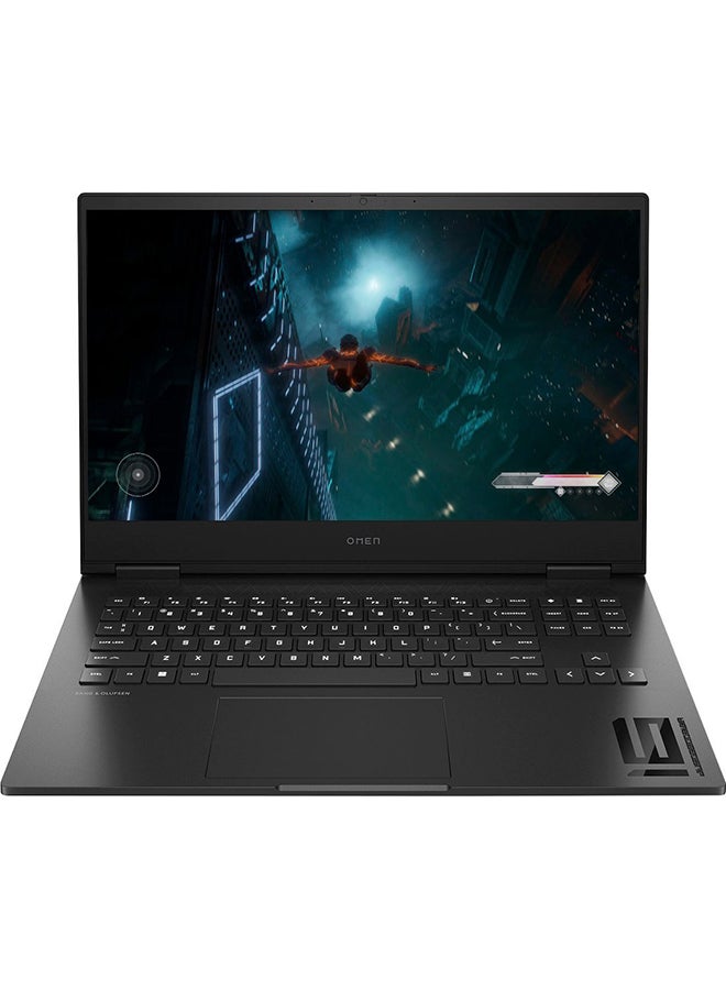 HP - OMEN 16-wd0063dx (Upgraded Version) Laptop With 16.1-Inch FHD Display, Core i7-13620H Processor/16GB RAM/1TB SSD/6GB NVIDIA GeForce RTX 4050 Graphics Card/Windows 11 Home English/Arabic Shadow Black - Image 1