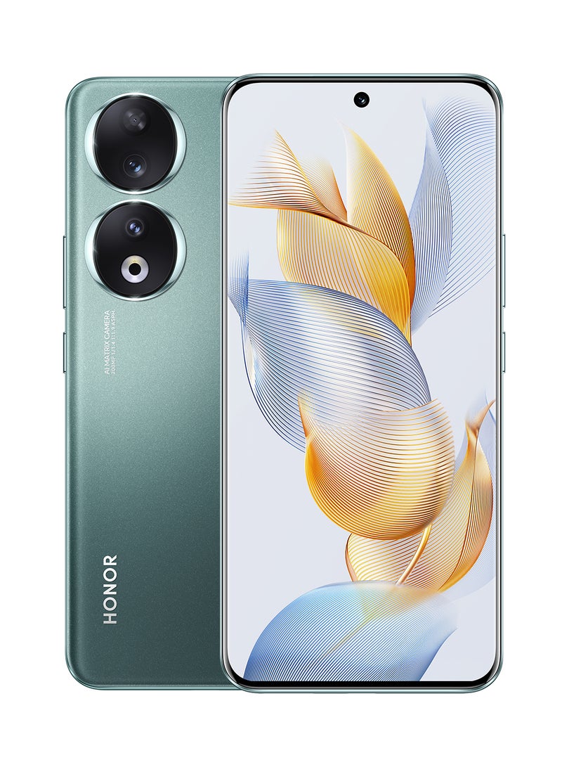 Honor 90 Dual Sim Emerald Green 12GB RAM 512GB 5G - Middle East Version  - Image 1