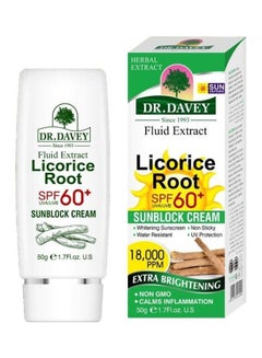 DR. DAVEY Licorice Root Sunblock Cream 50grams 