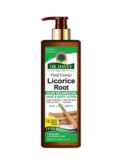 DR. DAVEY Licorice Root Lotion 500ml 