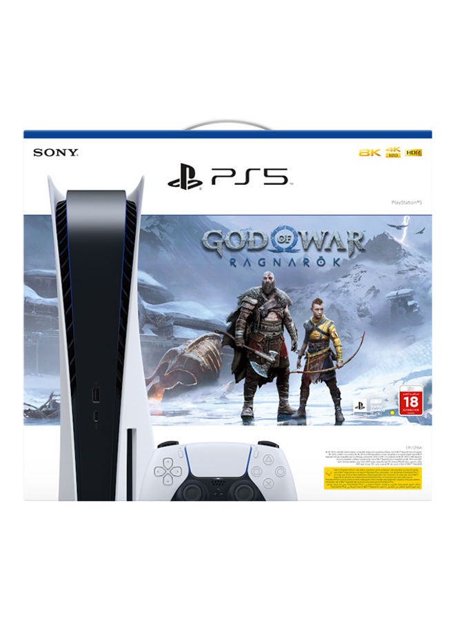 Sony Sony PlayStation 5 (PS5) Digital Console with God of War Ragnarok Voucher (International Version)  - Image 1