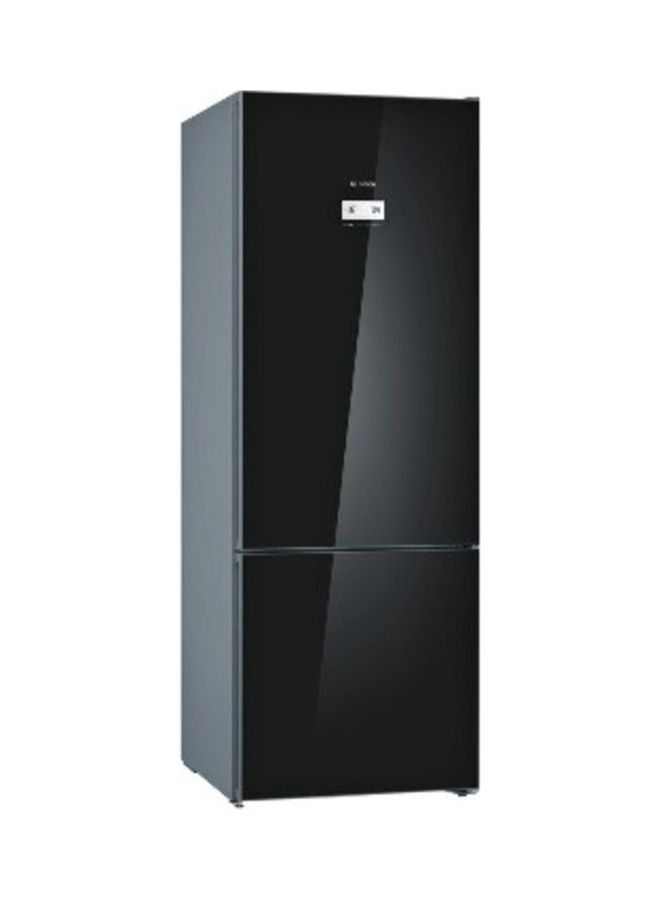 BOSCH Refrigerator Combi, 2 Doors, 505 L, Nofrost Digital, Black - KGN56LB3E9 KGN56LB3E9 black - Image 1