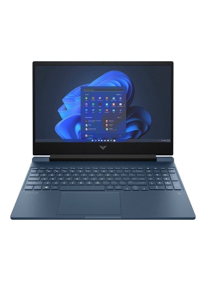 HP - Victus 15-Fa1093dx Gaming Laptop With 15.6-Inch Display, Core i5-13420H Processor/8GB RAM/512GB SSD/6GB NVIDIA GeForce RTX 3050 Graphics Card/Windows 11 Performance English Blue - Image 1